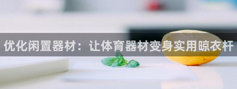 长征娱乐登录地址在哪里：优化闲置器材：让体育器材变身