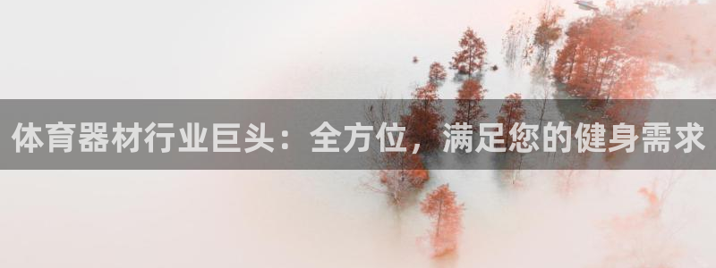 长征娱乐登陆地址：体育器材行业巨头：全方位，满足您的