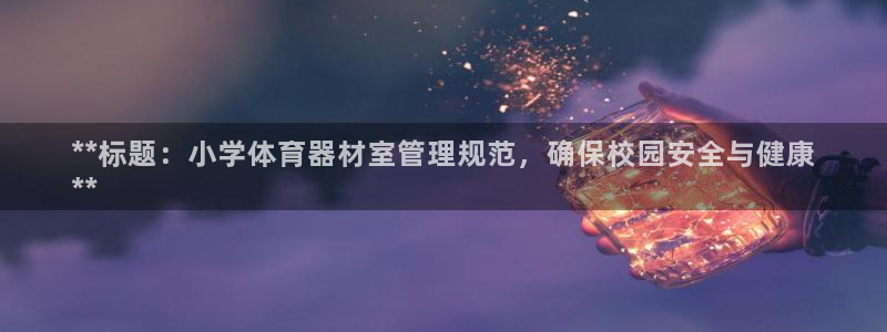 长征集团王大聪：**标题：小学体育器材室管理规范，确保校园安