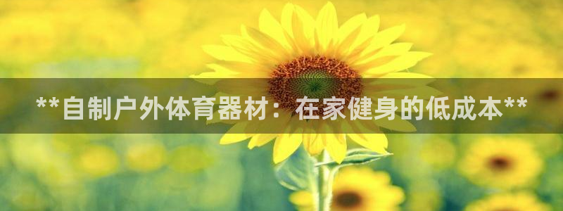 长征微光曲谱：**自制户外体育器材：在家健身的低成本